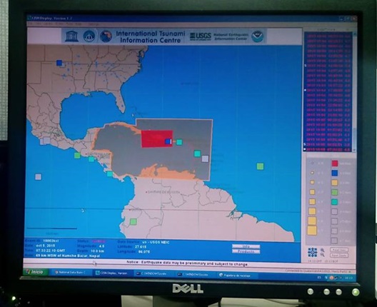 Monitoreo de tsunami
